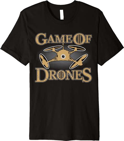 amazoncom funny drone game  drones premium  shirt clothing shoes jewelry