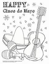 Mayo Cinco Coloring Pages Printable Kids Color Happy Print Worksheets Sheets Colouring Mayonnaise Instruments Fun Cool Large Getdrawings Bestcoloringpagesforkids sketch template