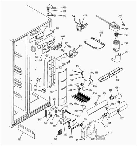 ge profile ice maker parts diagram reviewmotorsco