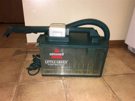 bissell  green machine model  portable carpet cleaner