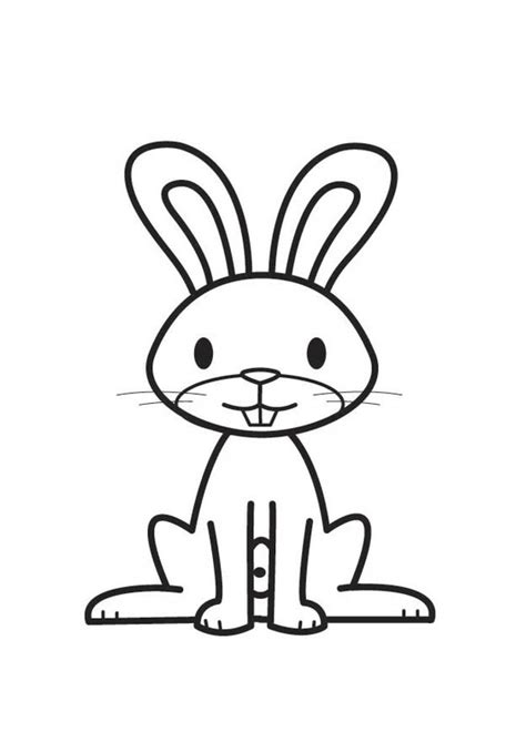 coloring page rabbit  printable coloring pages img