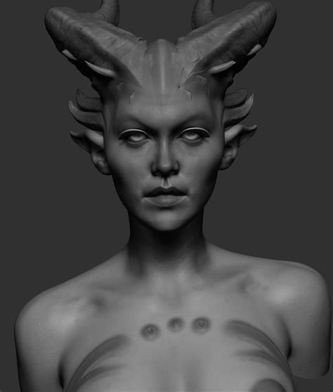 Demon Girl V2 3d Model Cgtrader