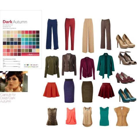 Autumn Look Dark Autumn Soft Autumn Deep Deep Autumn Color Palette