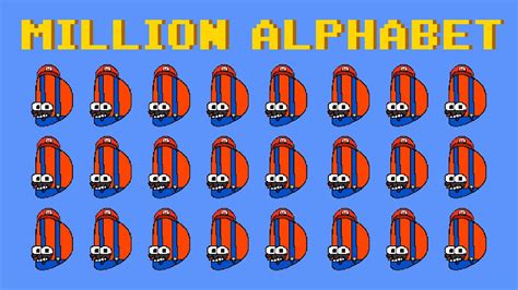 Alphabet Lore Say D Million Times Alphabet Lore But Its Super Mario