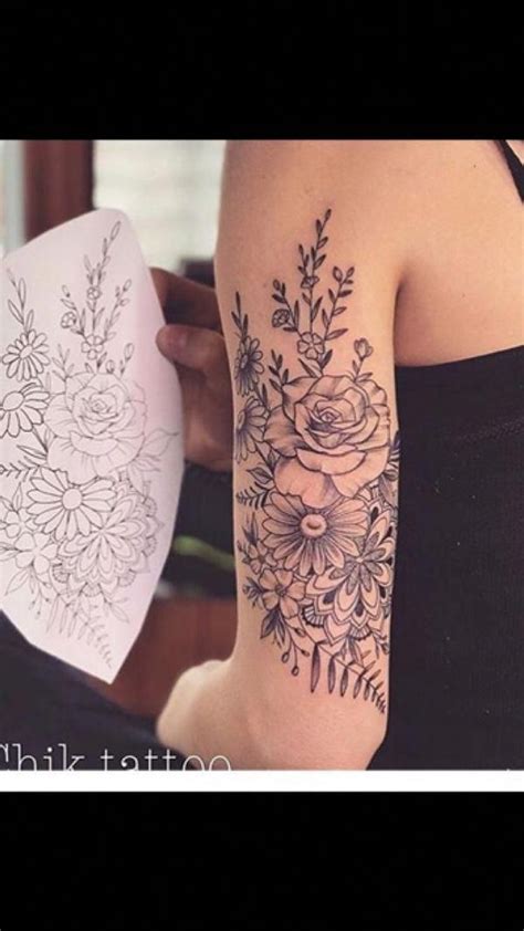 Feminine Tattoos Sleeve Sleevetattoos In 2020 Flower