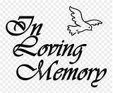 Memory Loving Clipart Transparent Memorial Background Freeuse Stock Inmemory Clipground Logo Pngfind Pngkey sketch template