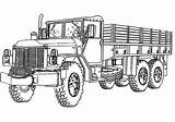Coloring Truck Pages Printable Tanker Semi Color Kids Print Trucks Colouring Army Sheets Monster Procoloring Good Boys Drawing Use sketch template