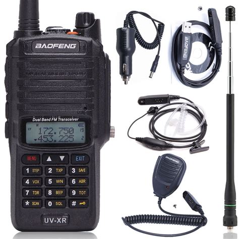 baofeng uv xr waterproof walkie talkie 10watts powerful 10w cb ham