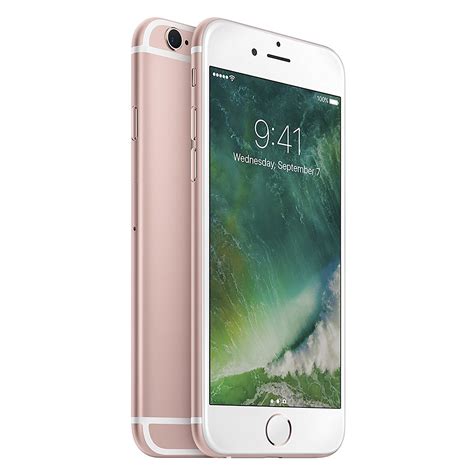 refurbished apple iphone  gb rose gold unlocked lte walmartcom walmartcom