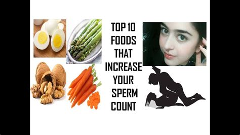 how to increase sperm count top 10 foods that increase your sperm