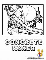 Coloring Construction Cement Mixer Pages Trucks Library Clipart Popular sketch template