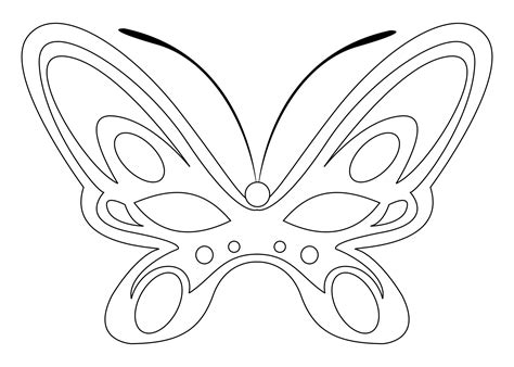 printable butterfly mask coloring pages butterfly coloring page