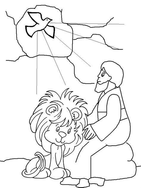 daniel coloring pages coloring home