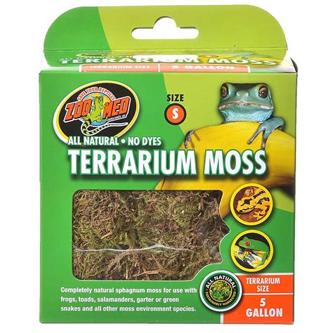 zoo med  natural terrarium moss