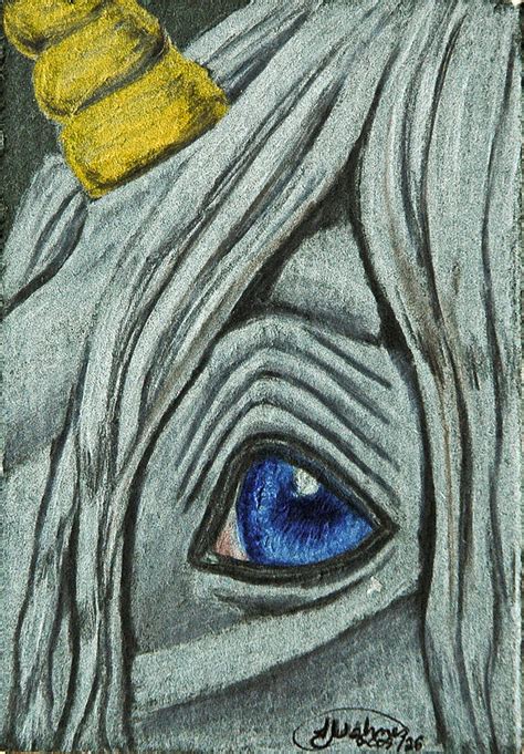 unicorn eye drawing  twyla wehnes fine art america
