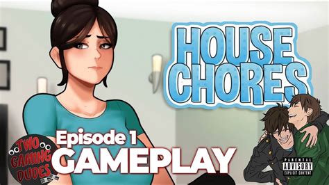 house chores game by siren playthrough ep 1 hentai game anime