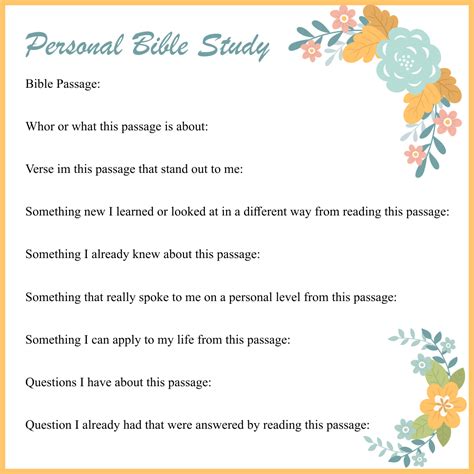 printable bible study questions     printablee