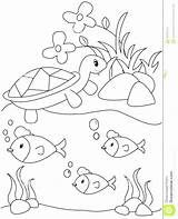 Coloring Fish Turtle Pages Pond Fnaf Drawing Springtrap Kids Book Color Printable Getdrawings Illustration Preview sketch template