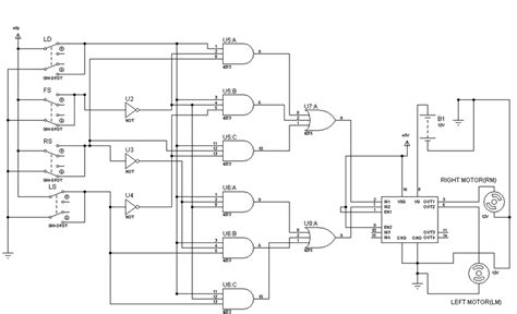 circuit diagram   proposed robot  scientific diagram