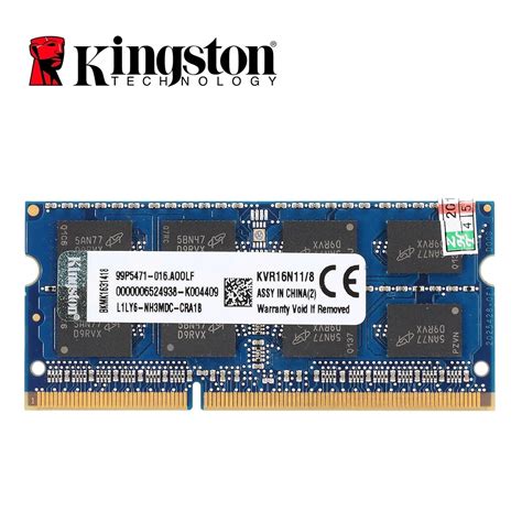 kingston ram memory ddr gb pc  ddr mhz ddr  gb cl pin  laptop memory