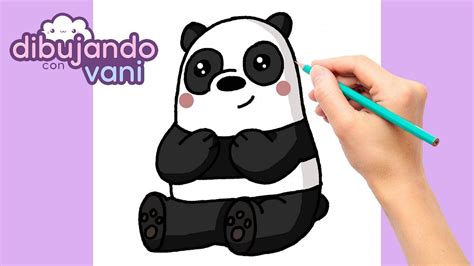 Dibujar A Panda De Escandalosos Kawaii Dibujando Con Vani