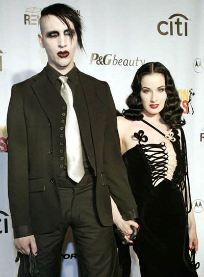 Marilyn Manson And Dita Von Teese Antichrist Superstar ♥ Pinterest