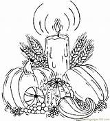 Coloring Thanksgiving Pages Harvest Printable Adults Fall Candle Church Kids Colouring Adult Color Sheets Candles Coloringbookfun Autumn Online Print Holidays sketch template