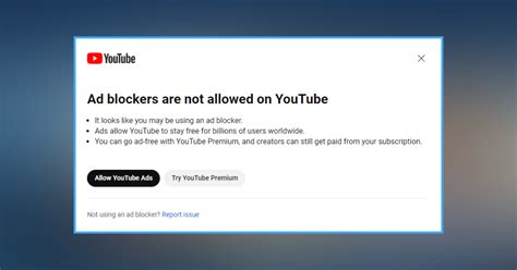 youtube begins blocking viewers  ad block plugins