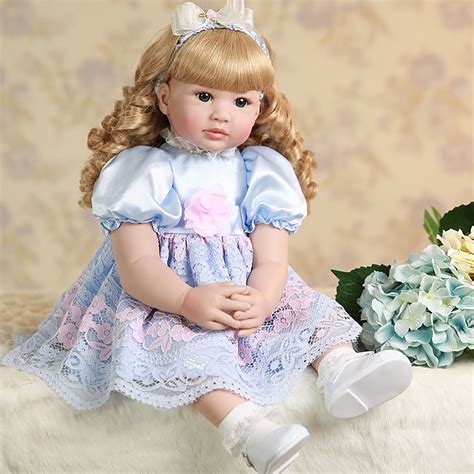 realistic reborn dolls blonde princess girl toddler baby dolls xmas gifts ebay