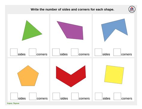 shapes  printable activities
