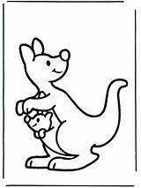 Kangaroo Coloring Pages Colorear Para Printable Colouring Kids Animal Canguro Coloringpages1001 Sheets Animales Baby Drawings Letter Animals Cute Kangourou Preschool sketch template