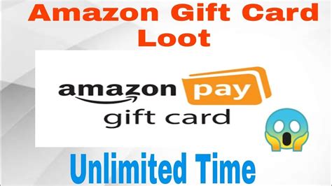 amazon gift card  unlimited times youtube