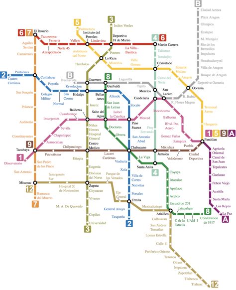 mexico city metro lines file mexico city metro svg wikimedia commons