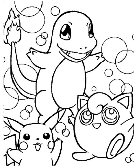 pokemon coloring book pages coloring home