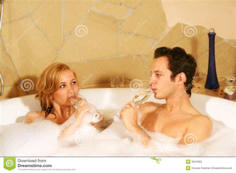 lovely couple in bath stock image image of alone beauty 3347893