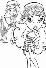 Pages Coloring Fashion Girls Getcolorings sketch template