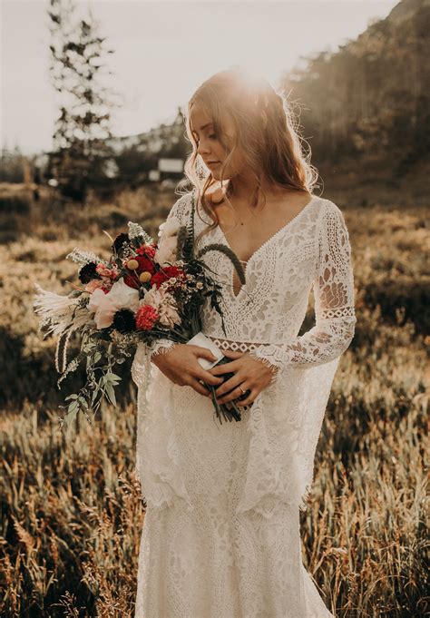 Boho Western Wedding Dress The Perfect Choice For A Relaxed Wedding