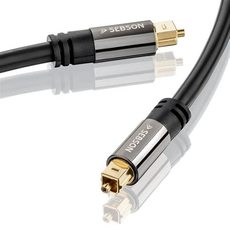 sebson optisches kabel  toslink audiokabel digital fuer soundbar tv hifi anlagen