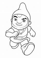 Sherlock Coloring Pages Gnomes sketch template
