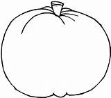 Pumpkin Coloring Pages Kids Halloween Template Drawing Cute Outline Printable Carving Simple Leaves Blank Clipart Objects Color Print Nursery Getdrawings sketch template