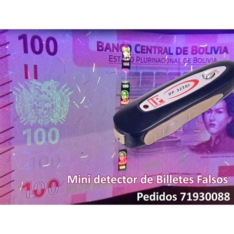 Mini Detector De Billetes Falsos 2 En 1