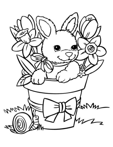 printable full size spring coloring pages printable templates