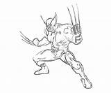 Wolverine Kolorowanki Kids Pobrania Dzieci Wydruku Drawings Bestcoloringpagesforkids sketch template