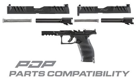walther pdp parts compatibility wwwwaltherarmscom