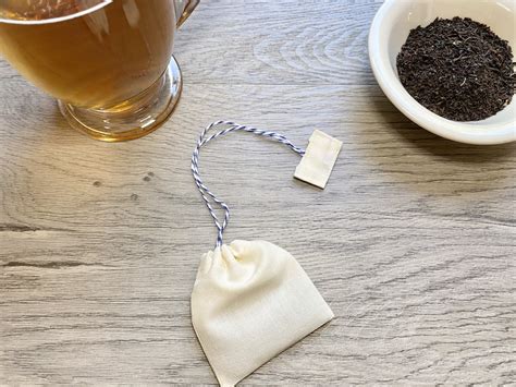 sew  reusable muslin tea bag easy   sew