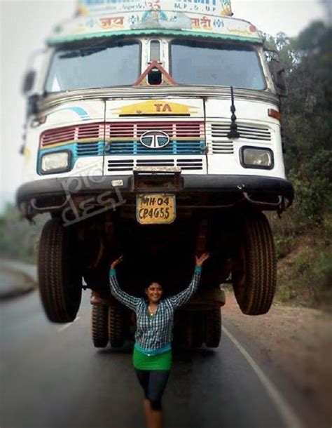 pictures  prove indian truck drivers      world