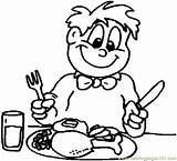 Dinner Thanksgiving Coloring Pages Coloringpages101 Color sketch template