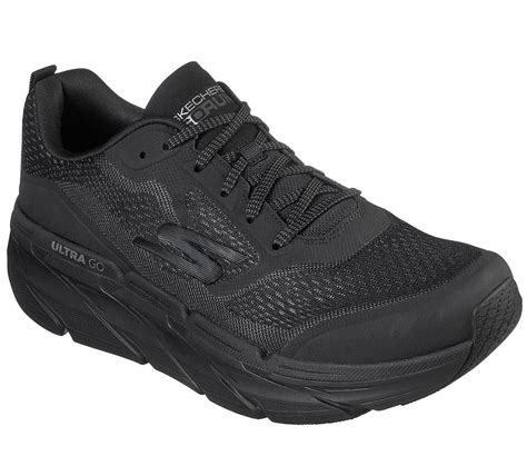 skechers max cushioning premier ultra  runningwalking shoes  blackcharcoal ebay