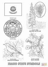 Idaho Coloring 69kb 1440px 1020 sketch template