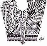 Maori Tatouage Maorie Polynésien Polynesien Polynesian Tatouages sketch template